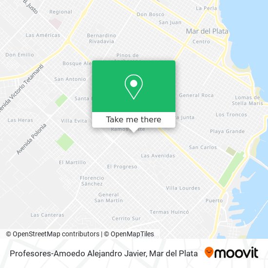 Profesores-Amoedo Alejandro Javier map