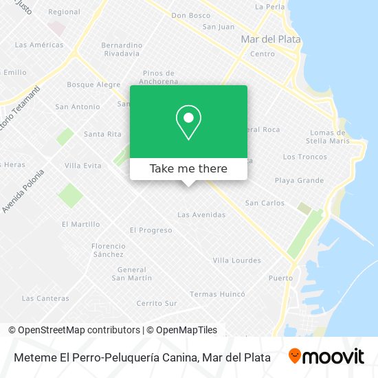 Meteme El Perro-Peluquería Canina map