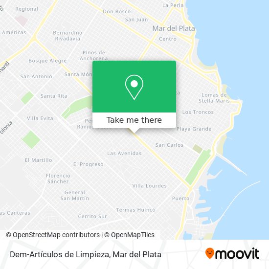 Dem-Artículos de Limpieza map