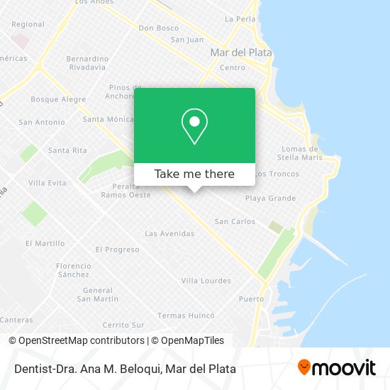 Dentist-Dra. Ana M. Beloqui map