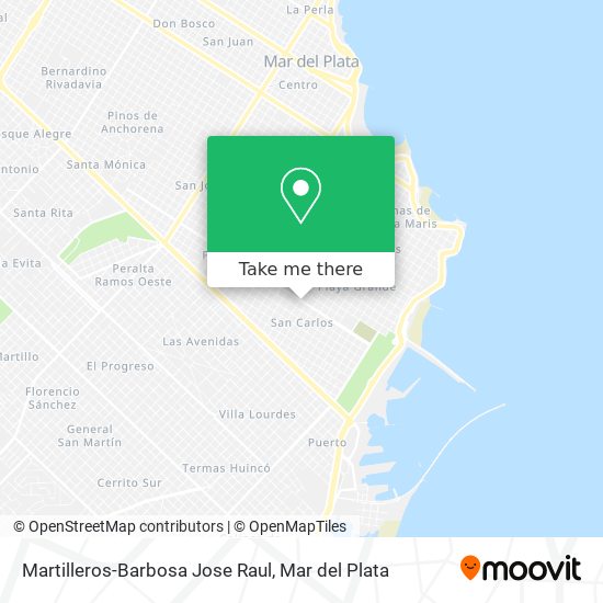 Mapa de Martilleros-Barbosa Jose Raul