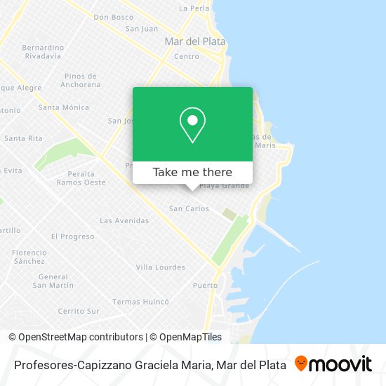 Mapa de Profesores-Capizzano Graciela Maria
