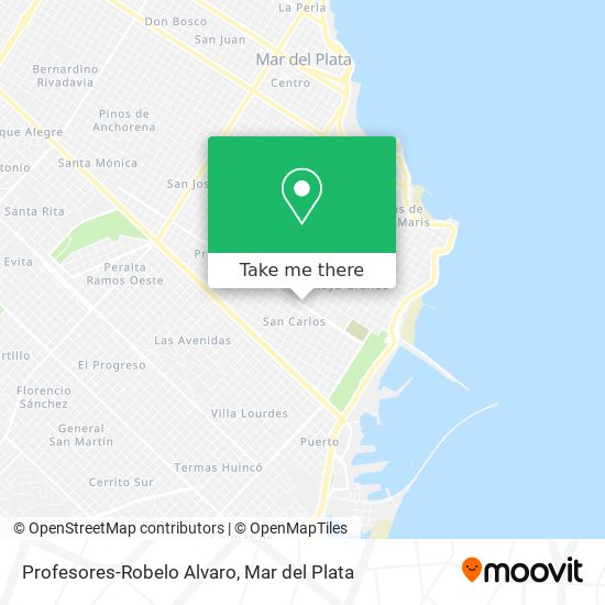 Profesores-Robelo Alvaro map