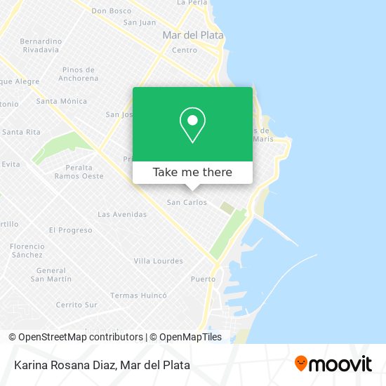 Karina Rosana Diaz map
