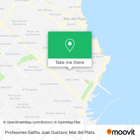 Mapa de Profesores-Salthu Juan Gustavo