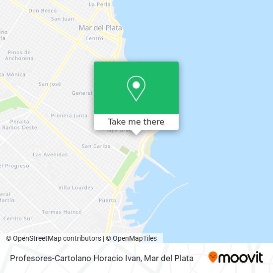 Mapa de Profesores-Cartolano Horacio Ivan