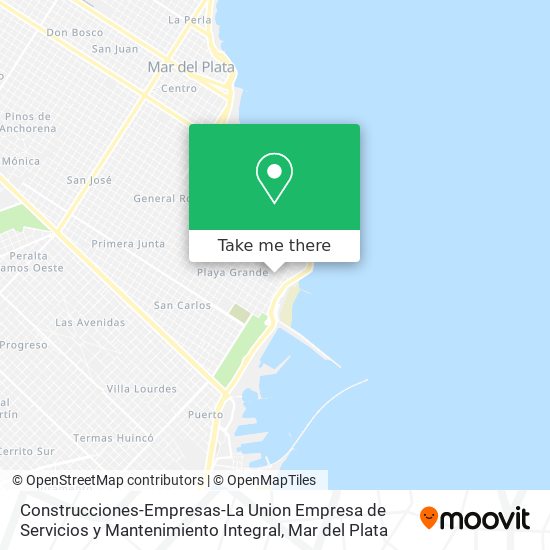 Mapa de Construcciones-Empresas-La Union Empresa de Servicios y Mantenimiento Integral