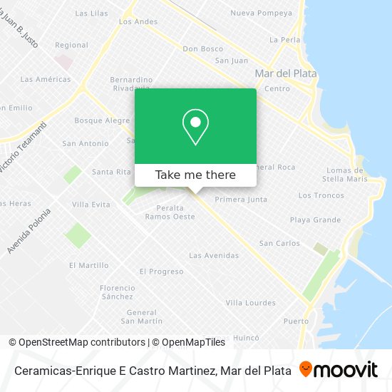 Ceramicas-Enrique E Castro Martinez map