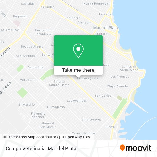 Cumpa Veterinaria map