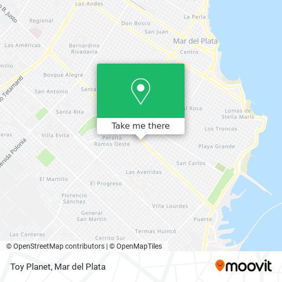Mapa de Toy Planet