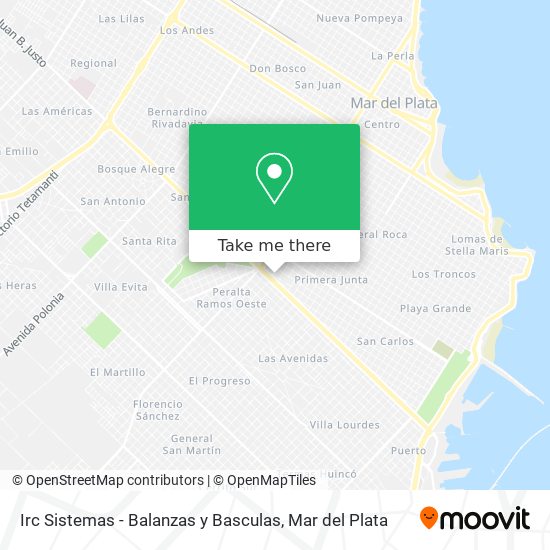 Irc Sistemas - Balanzas y Basculas map
