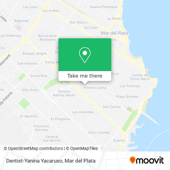 Mapa de Dentist-Yanina Yacaruso