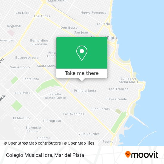 Colegio Musical Idra map