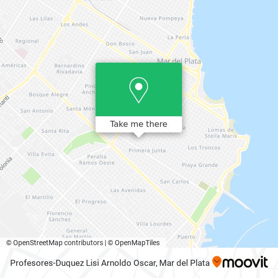Mapa de Profesores-Duquez Lisi Arnoldo Oscar