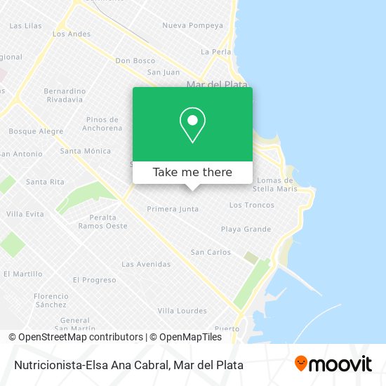 Nutricionista-Elsa Ana Cabral map