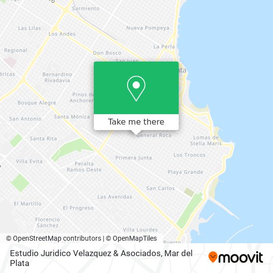 Estudio Juridico Velazquez & Asociados map