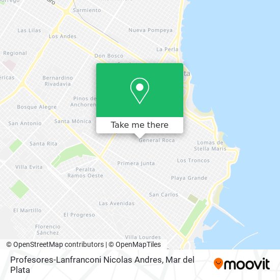 Profesores-Lanfranconi Nicolas Andres map