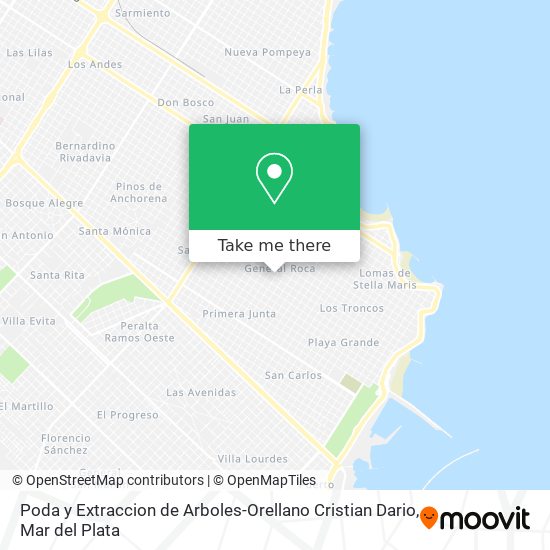Poda y Extraccion de Arboles-Orellano Cristian Dario map