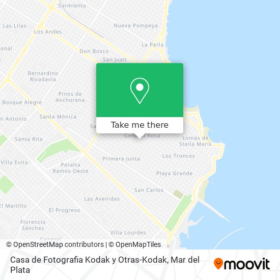 Casa de Fotografia Kodak y Otras-Kodak map