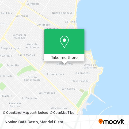 Nonino Café-Resto map