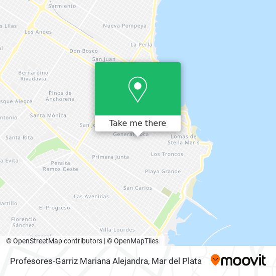 Mapa de Profesores-Garriz Mariana Alejandra
