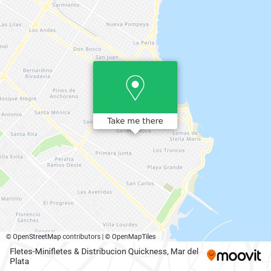 Fletes-Minifletes & Distribucion Quickness map