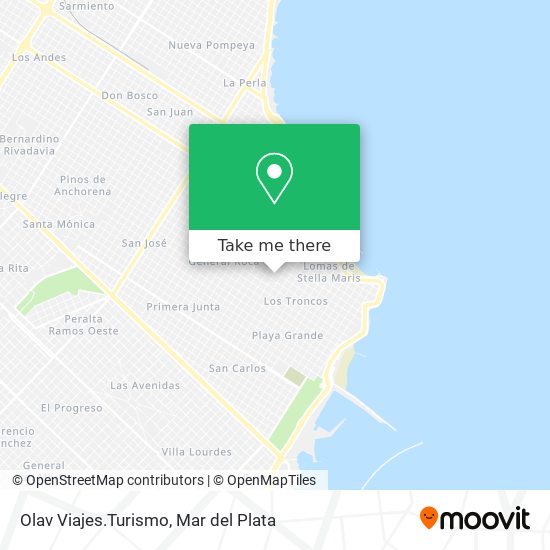 Olav Viajes.Turismo map