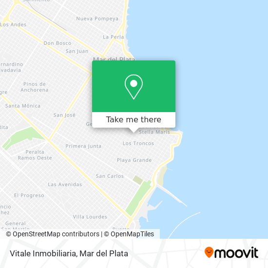 Mapa de Vitale Inmobiliaria