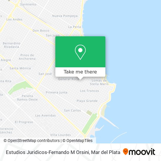 Estudios Juridicos-Fernando M Orsini map