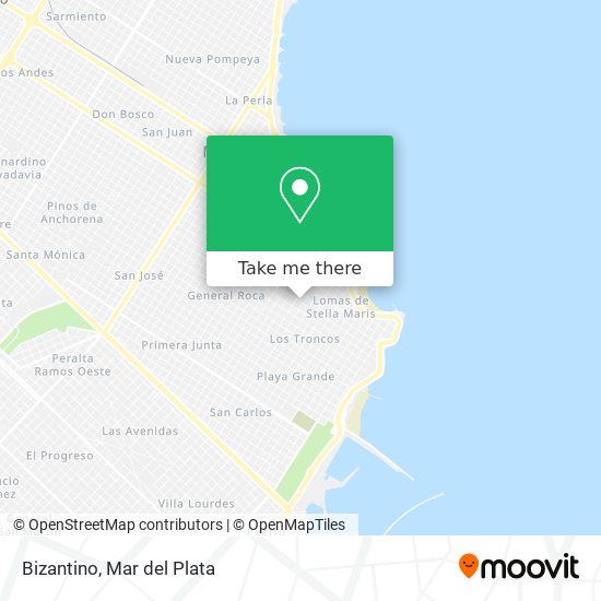 Mapa de Bizantino