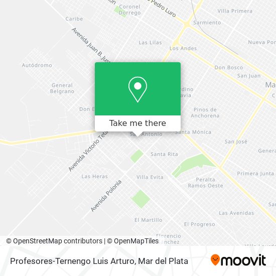 Mapa de Profesores-Ternengo Luis Arturo