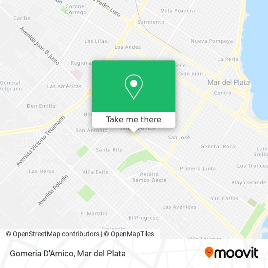 Mapa de Gomeria D'Amico