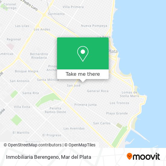 Mapa de Inmobiliaria Berengeno