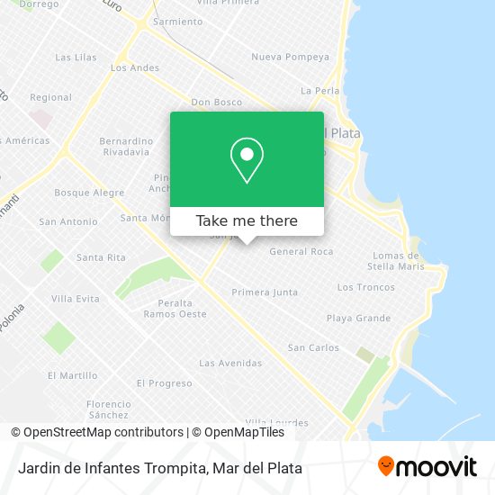 Jardin de Infantes Trompita map