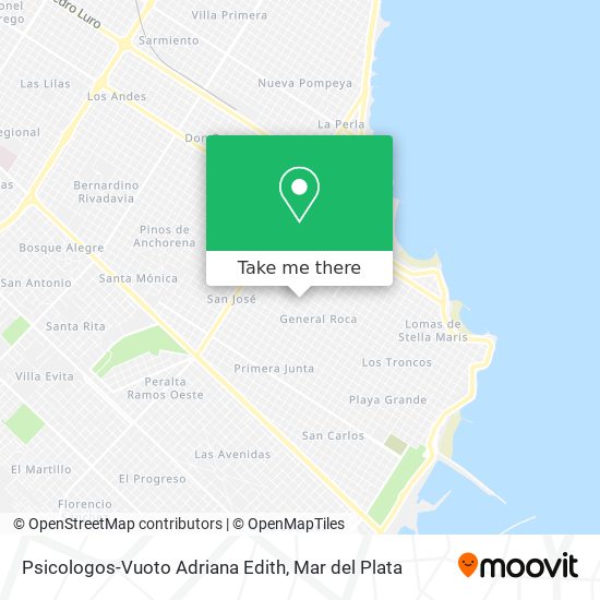 Mapa de Psicologos-Vuoto Adriana Edith