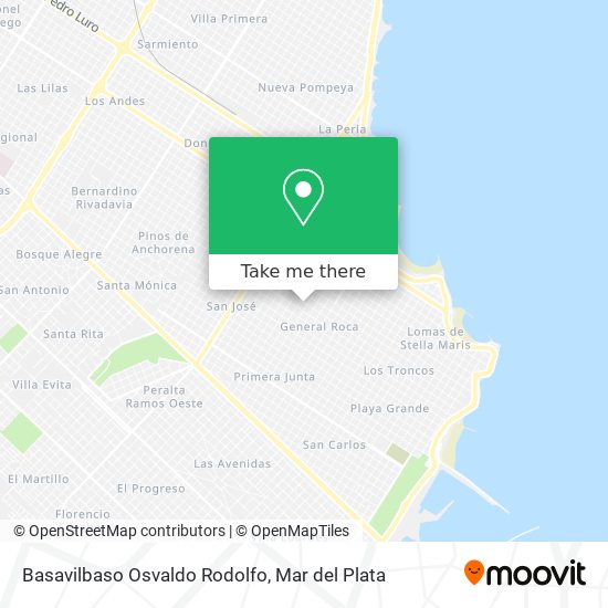 Mapa de Basavilbaso Osvaldo Rodolfo