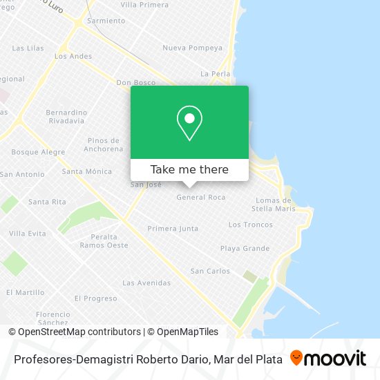 Mapa de Profesores-Demagistri Roberto Dario