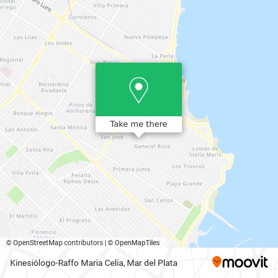 Mapa de Kinesiólogo-Raffo Maria Celia