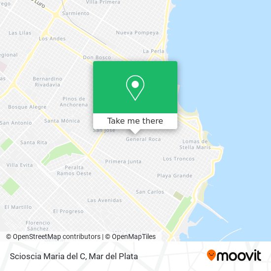 Mapa de Scioscia Maria del C