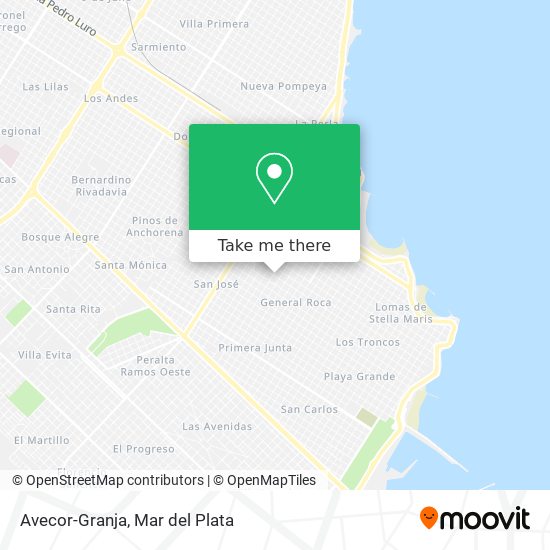 Mapa de Avecor-Granja
