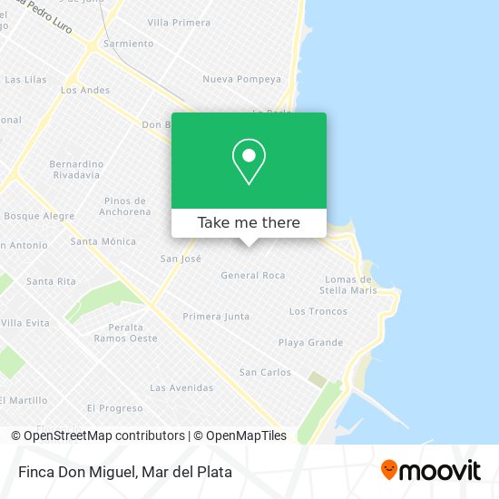 Finca Don Miguel map