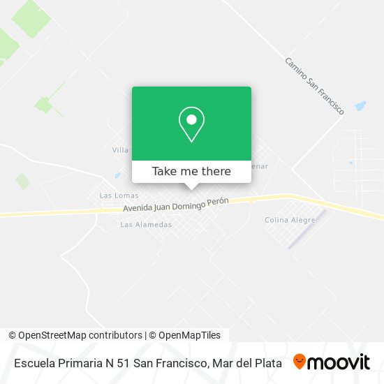 Escuela Primaria N 51 San Francisco map