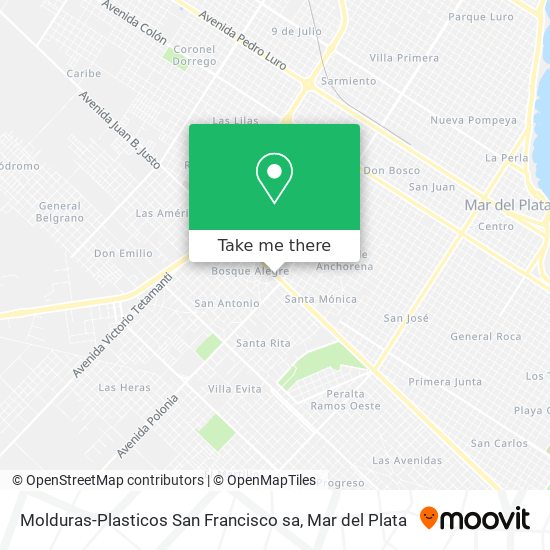Molduras-Plasticos San Francisco sa map
