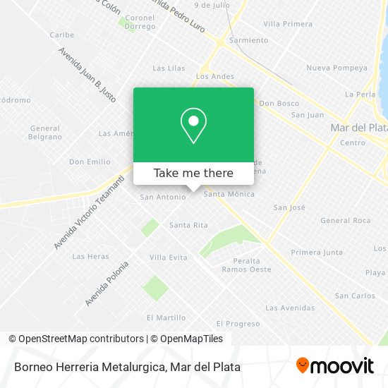 Mapa de Borneo Herreria Metalurgica