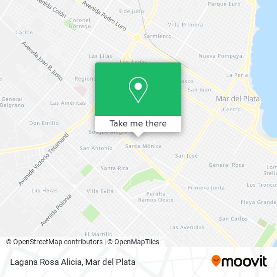 Lagana Rosa Alicia map