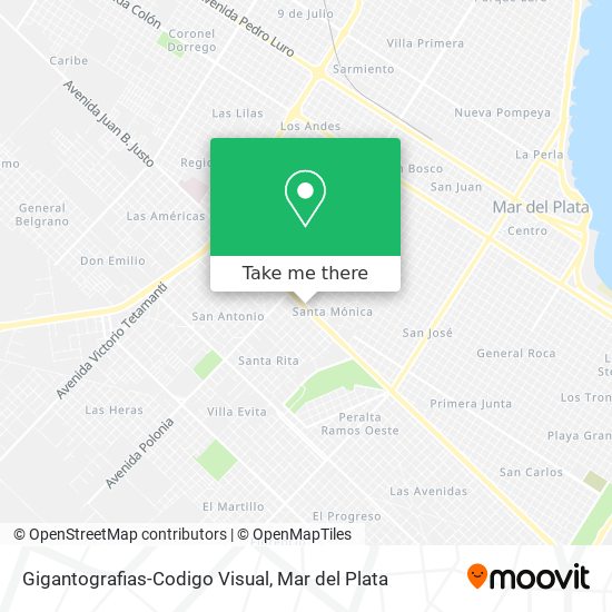 Mapa de Gigantografias-Codigo Visual