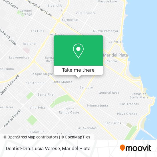 Dentist-Dra. Lucía Varese map
