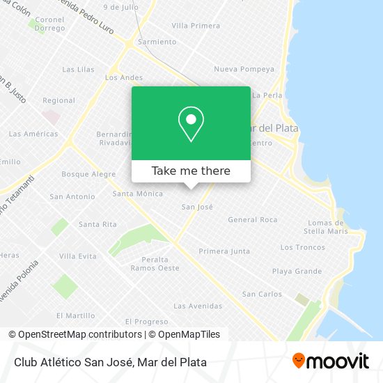 Club Atlético San José map