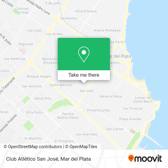 Club Atlético San José map
