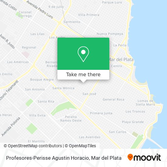 Profesores-Perisse Agustin Horacio map